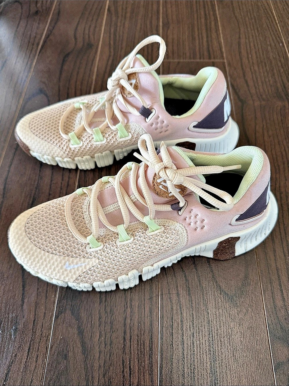 Nike Metcon 7 Sneakers US 7 Pink & Brown
